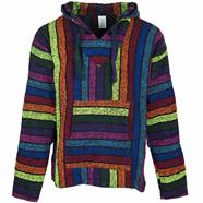 Baja Hoodies | Rainbow | Mexican Jergas | Boho Style