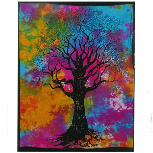 Cotton Wall Art | Tree of Strength | Wall Hangings |Tapestries