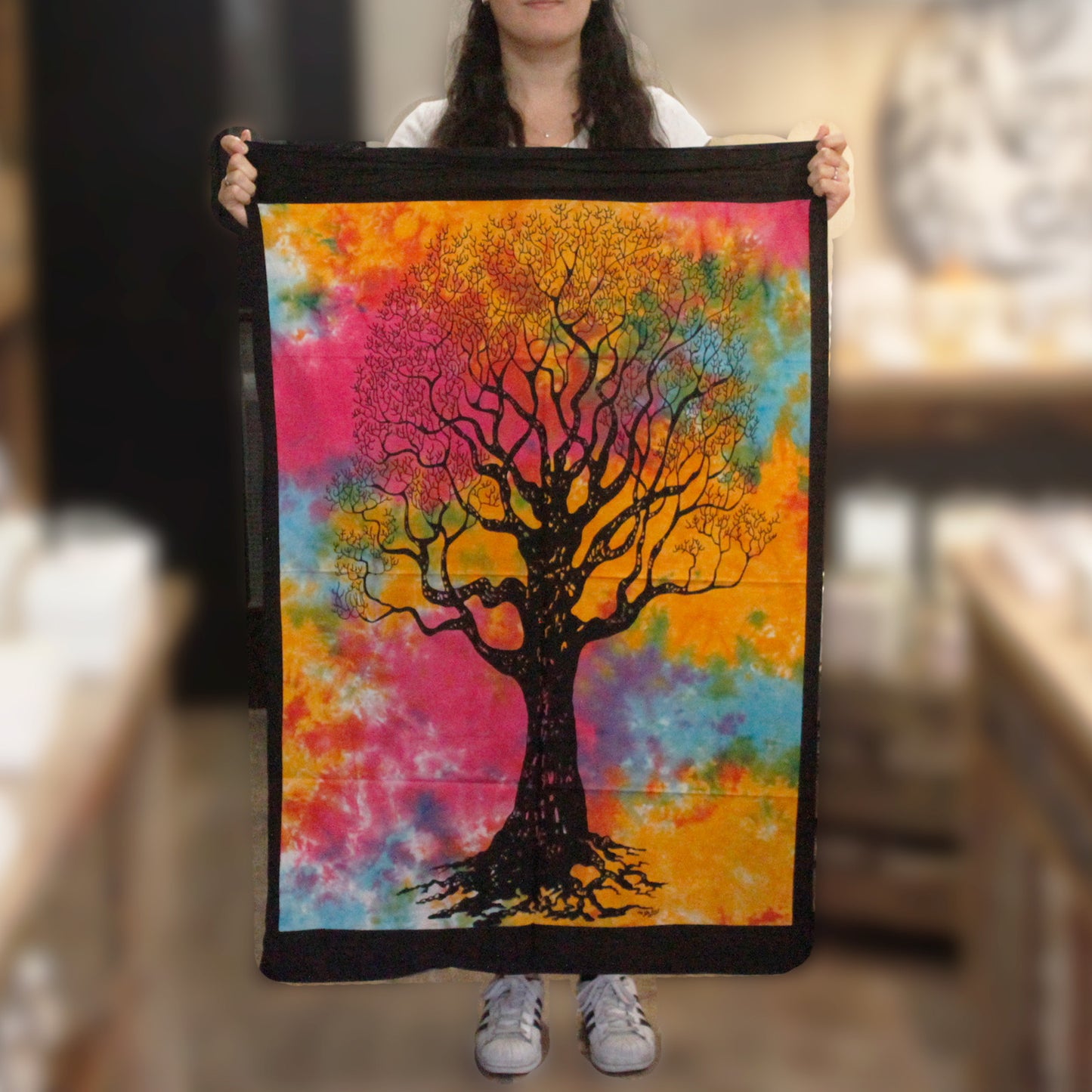 Cotton Wall Art | Tree of Strength | Wall Hangings |Tapestries