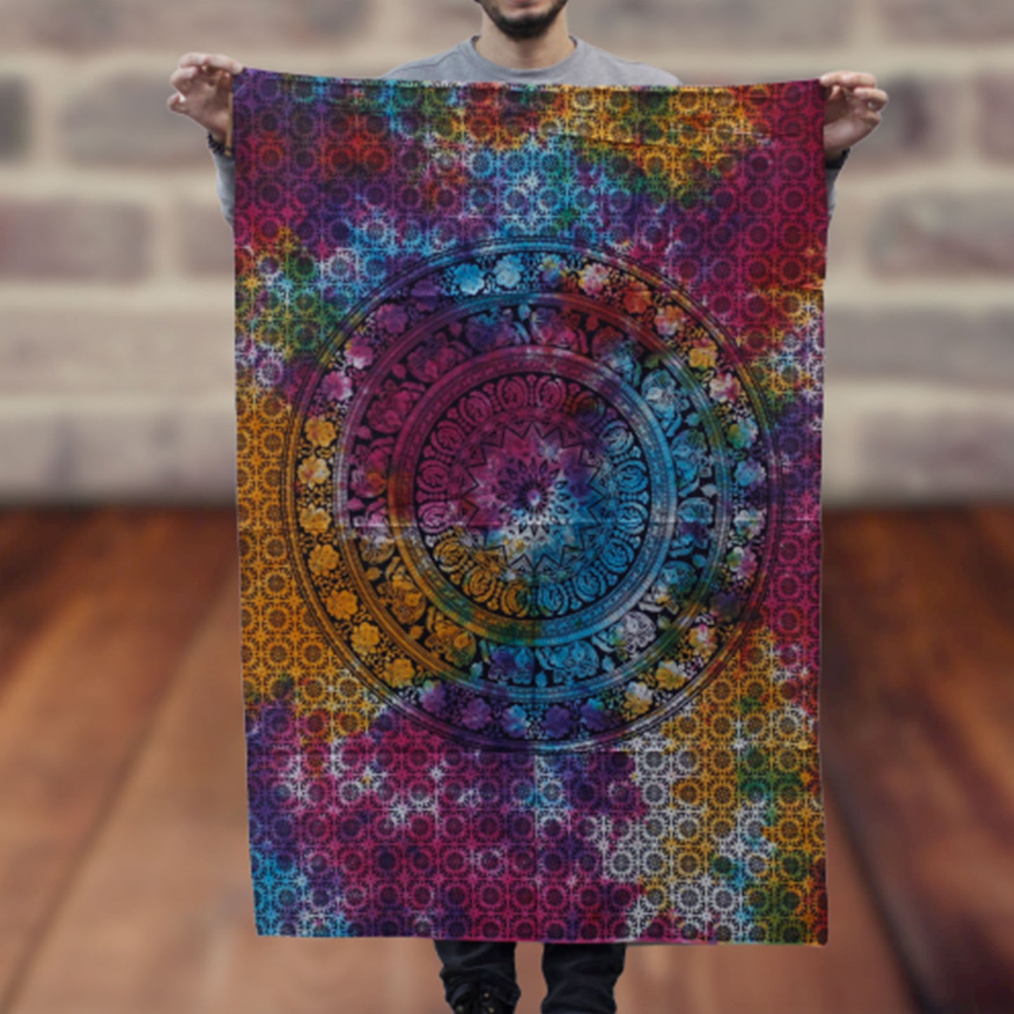 Cotton Wall Art | Mandala Elephant | Wall Hangings |Tapestries