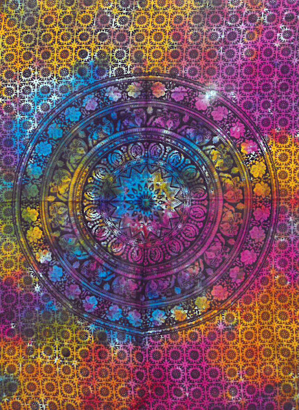 Cotton Wall Art | Mandala Elephant | Wall Hangings |Tapestries