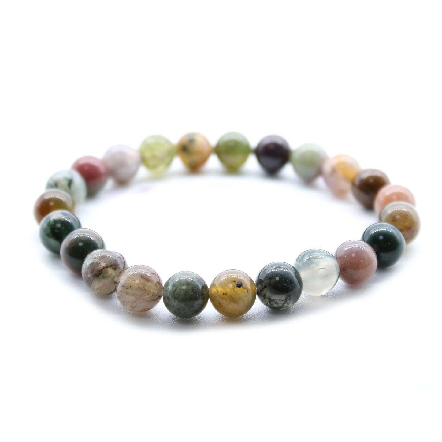 Power Bracelet Moss Agate | Crystal Bracelet | Gemstone Jewellery