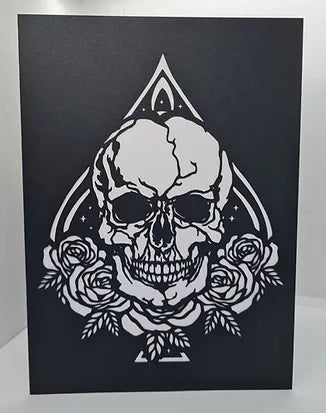 Ace of Spade | The Altar | Paper Cut | Birthday Card