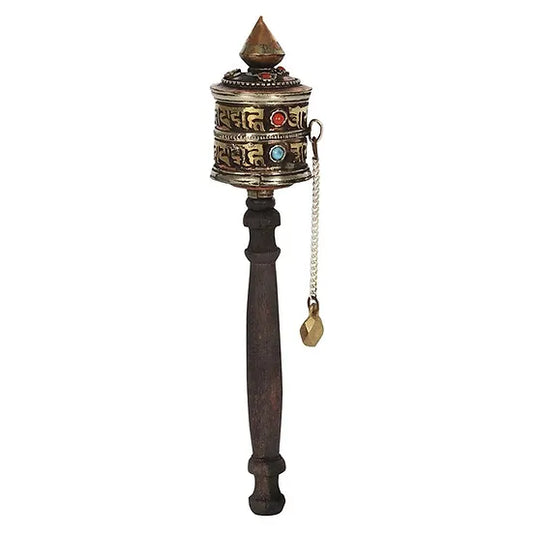 12cm Prayer Wheel, Mantra, Tibetan Buddhist