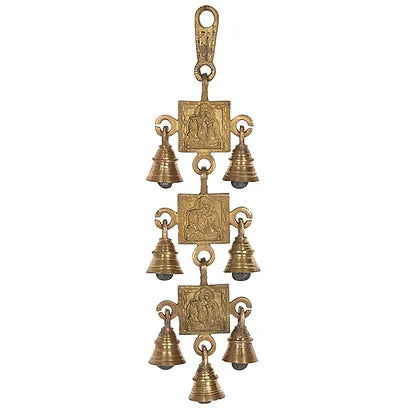 Altar Bells - Brass Hindu God Large