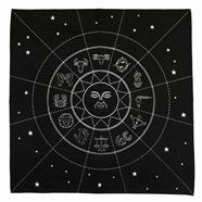 Zodiac Altar Cloth | Cotton | 70x70 cm | Tarot Cloth | Pagan