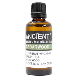 Cedarwood Organic Essential Oil | 50ml | Aromatherapy