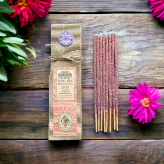 Ritual Resin on Stick | Rose | Incense | Natural | Handmade | Ethically Sourced | Banjara