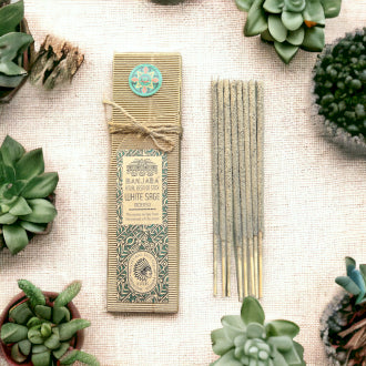 Ritual Resin on Stick | White Sage | Incense | Natural | Handmade | Ethically Sourced | Banjara
