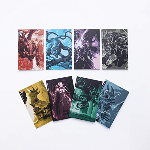 Dungeons and Dragons Bestiary Notebook Set: 8 Mini Notebooks Diary | Oct. 2019 | by Wizards Of The Coast