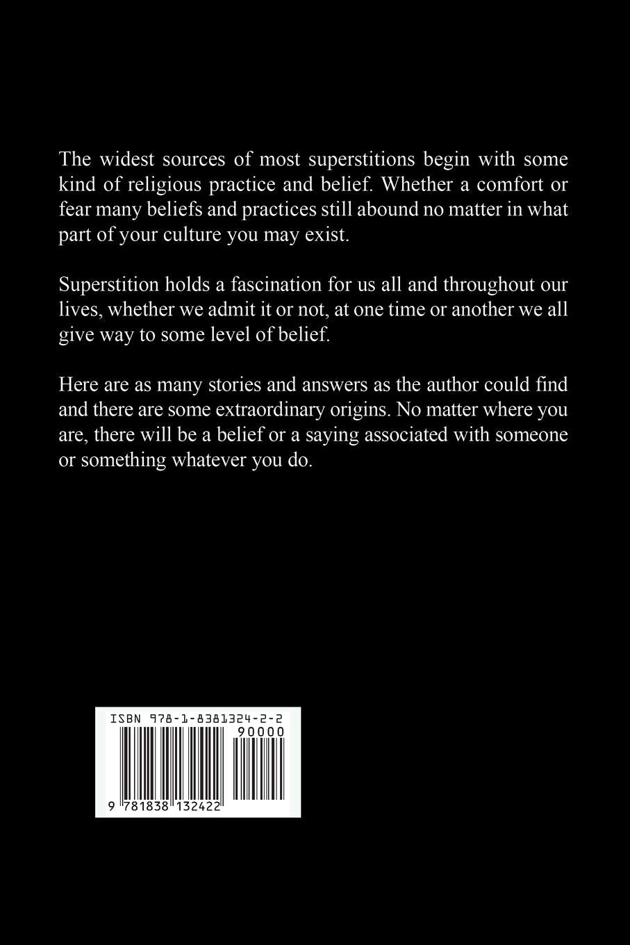 Superstitions: A guide to habits, customs and beliefs | Paperback | 2021 | Peter West