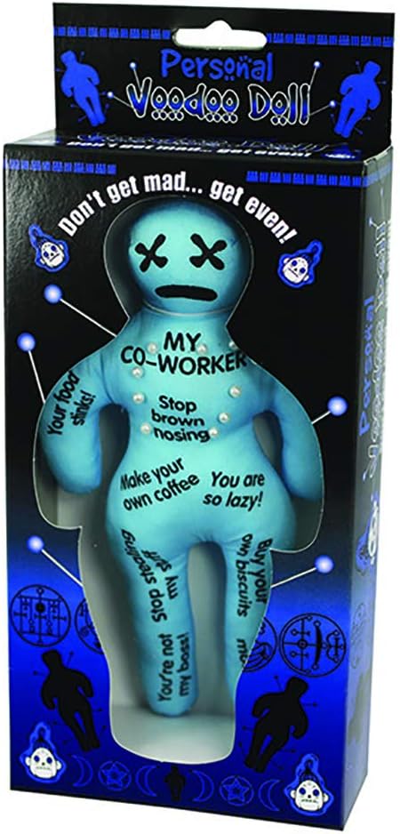 Co-Worker Voodoo Doll | Secret Santa | Funny Gift | Don't Get Mad Get Even