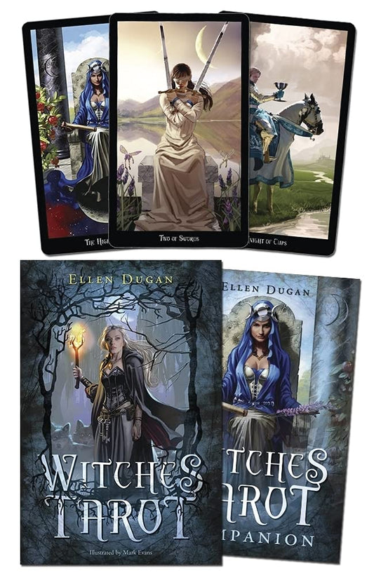 Witches Tarot | 2012 | by Ellen Dugan, Mark Evans | Tarot Cards | Divination