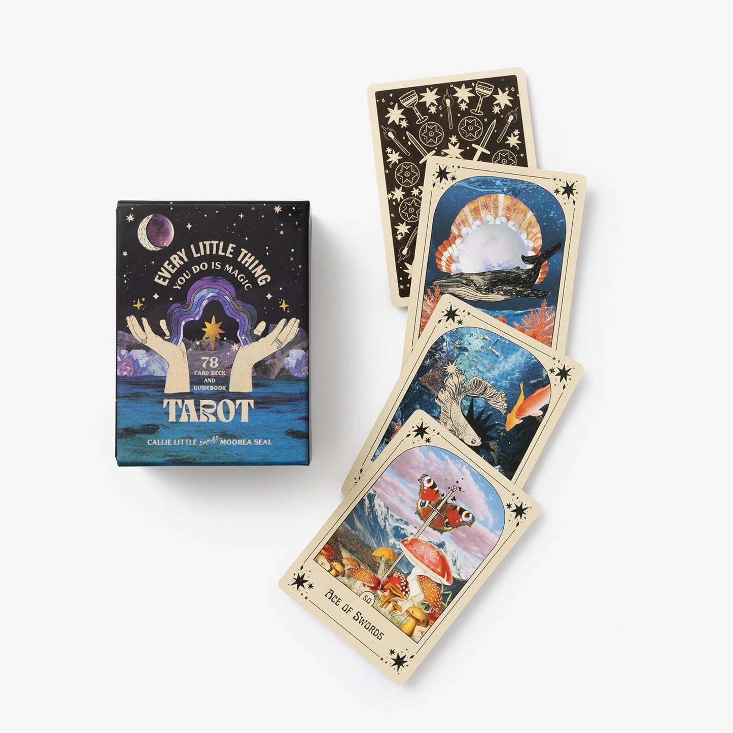 Every Little Thing You Do Is Magic Tarot | A 78-Card Deck and Guidebook Cards | 6 Aug. 2024 | by Callie Little, Moorea Seal | Divination | Fortune Telling