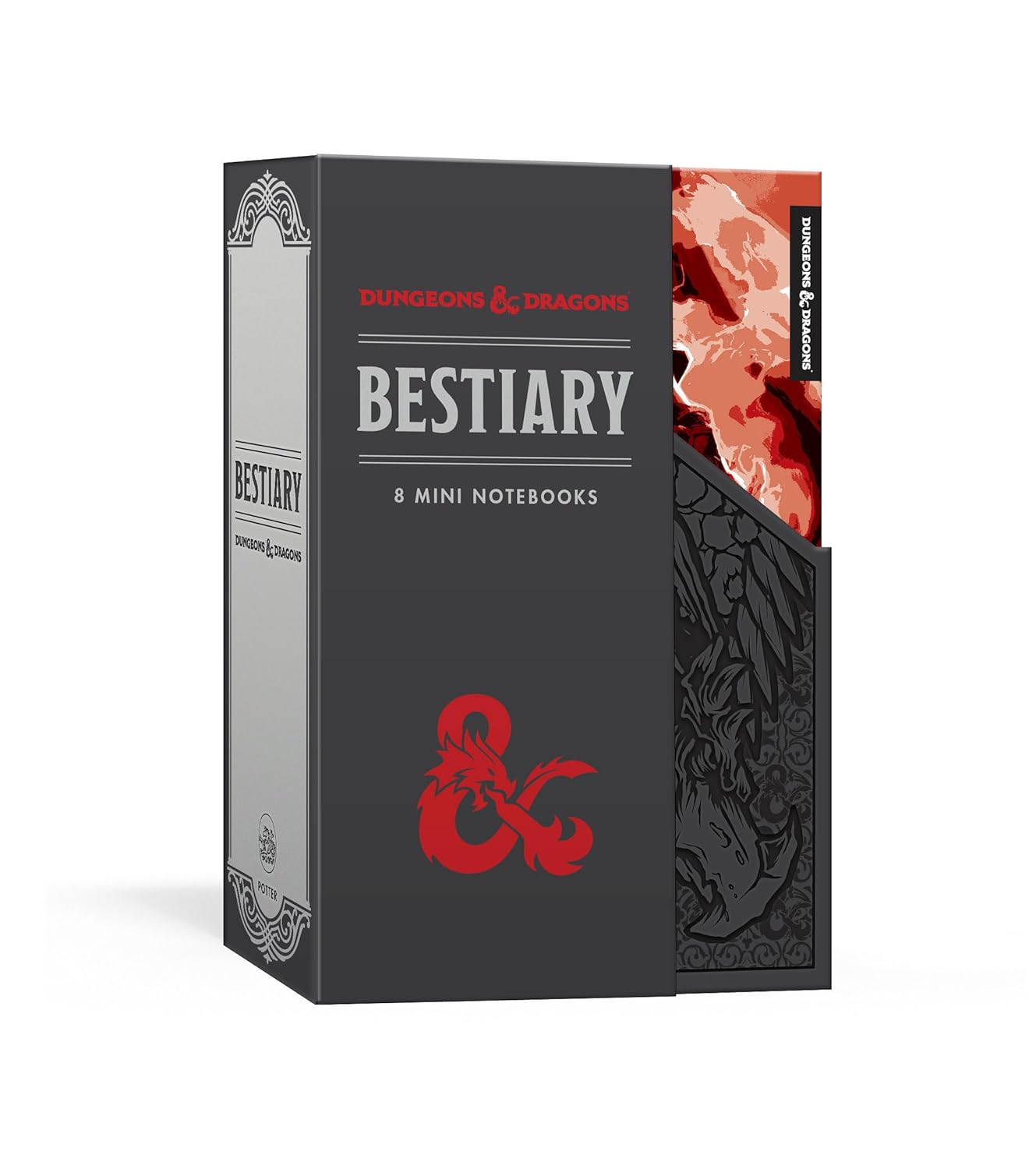 Dungeons and Dragons Bestiary Notebook Set: 8 Mini Notebooks Diary | Oct. 2019 | by Wizards Of The Coast