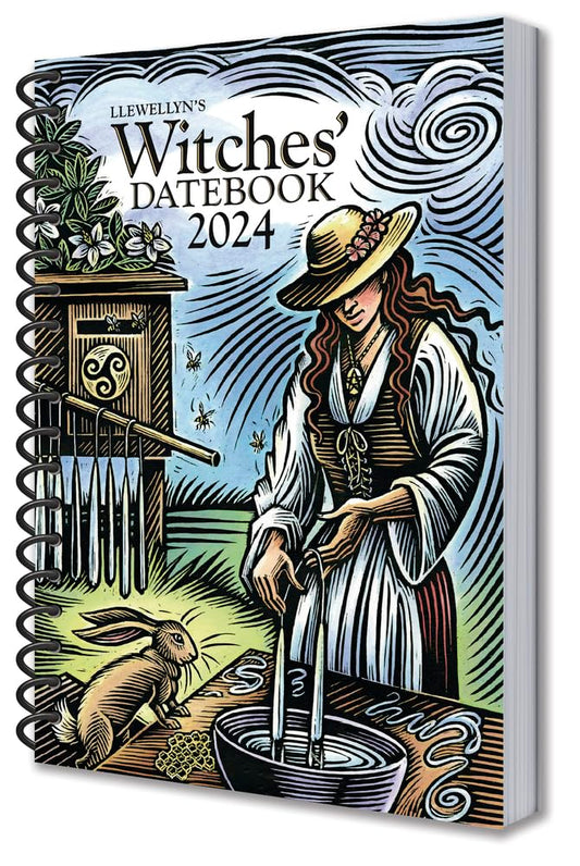 Llewellyn's 2024 Witches' Datebook Calendar – Day to Day Calendar | Witch Diary