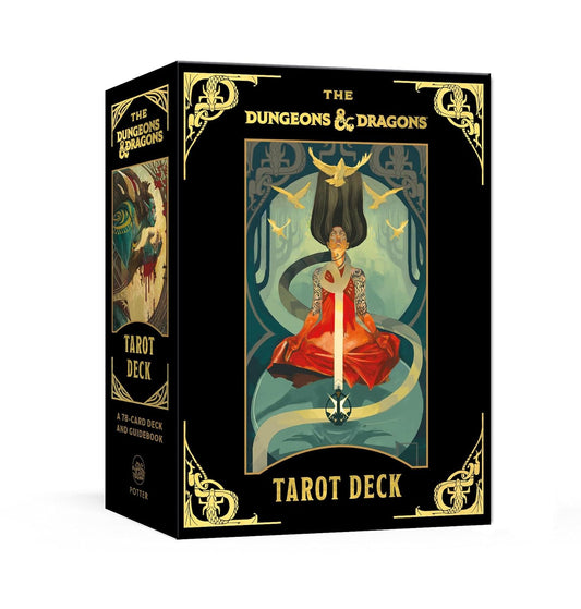 The Dungeons & Dragons Tarot Cards | 78-Card Deck and Guidebook | Divination | D and D