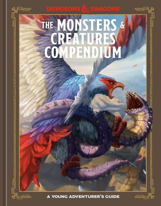 The Monsters & Creatures Compendium: A Young Adventurer's Guide (Dungeons & Dragons Young Adventurer's Guides)  | Hardcover | 2023 | by Jim Zub, Stacy King