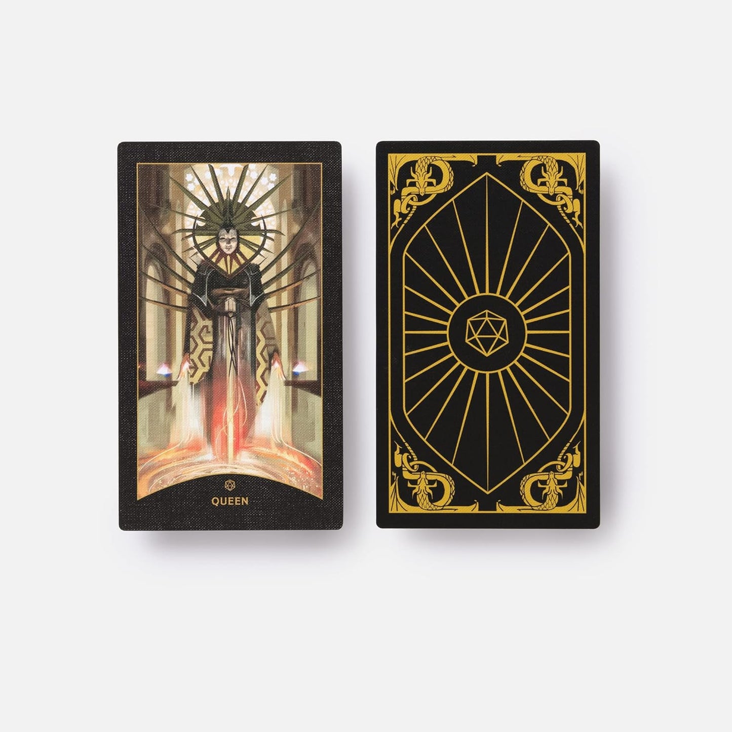 The Dungeons & Dragons Tarot Cards | 78-Card Deck and Guidebook | Divination | D and D