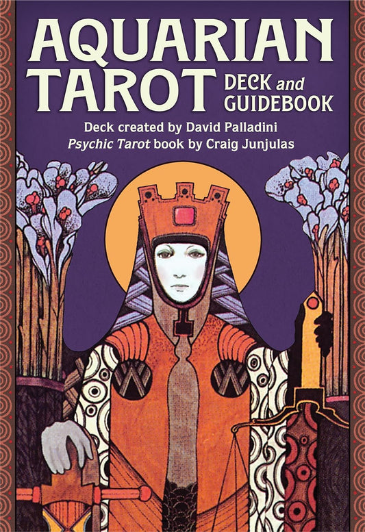 Aquarian Tarot Deck & Guidebook Cards | by Craig Junjulas (Author), David Palladini (Author) | Divination | Fortune Telling