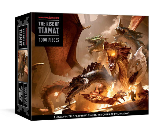 The Rise of Tiamat Dragon Puzzle | 1000pcs | Dungeon and Dragon |