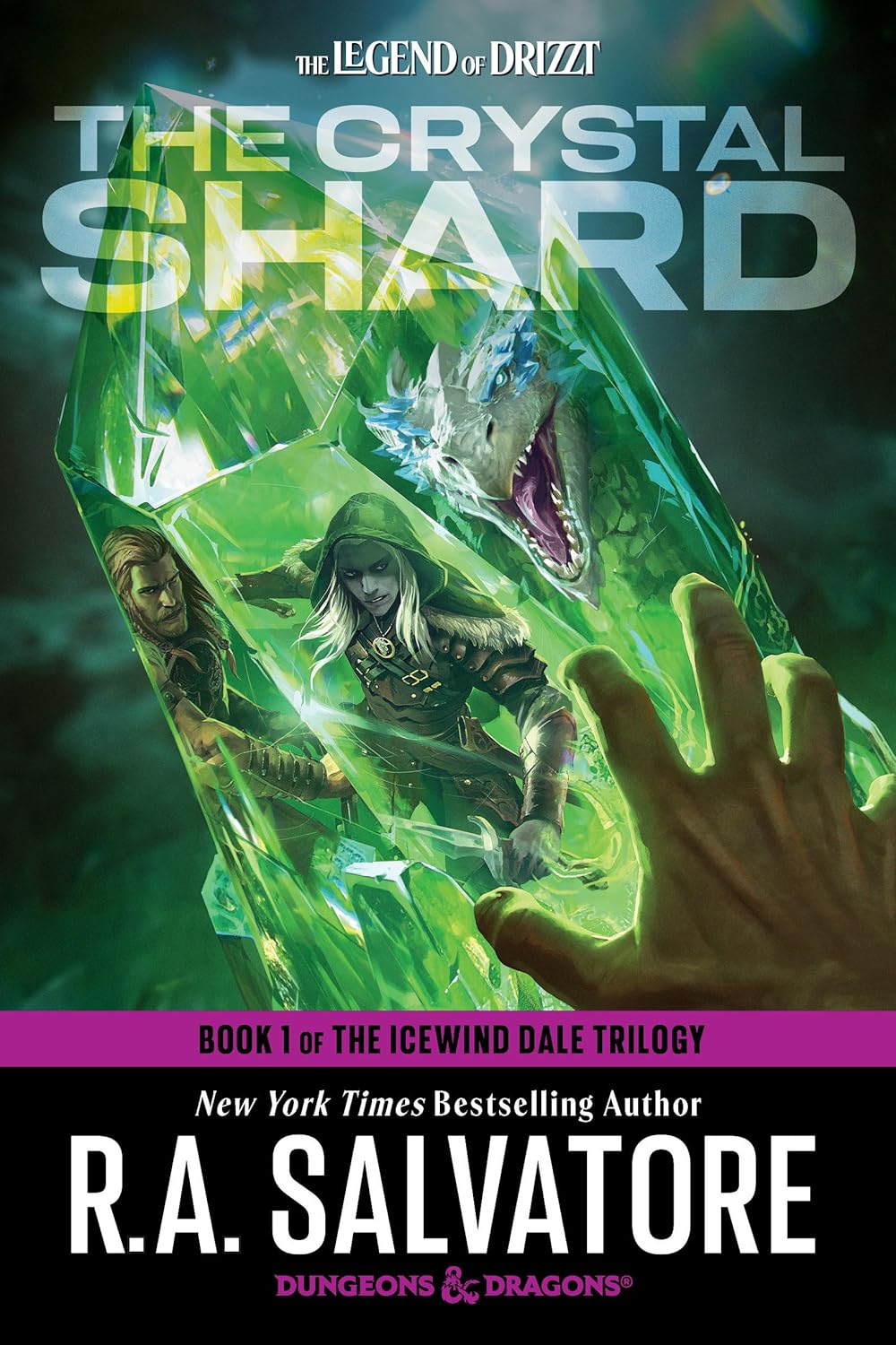 The Crystal Shard: Dungeons & Dragons: Book 1 of The Icewind Dale Trilogy (Legend of Drizzt) | Paperback | Sept. 2024 | by R.A. Salvatore | DnD |