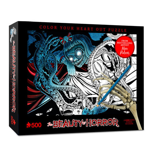 The Beauty of Horror Puzzle | Illustrated by Alan Robert | Anime