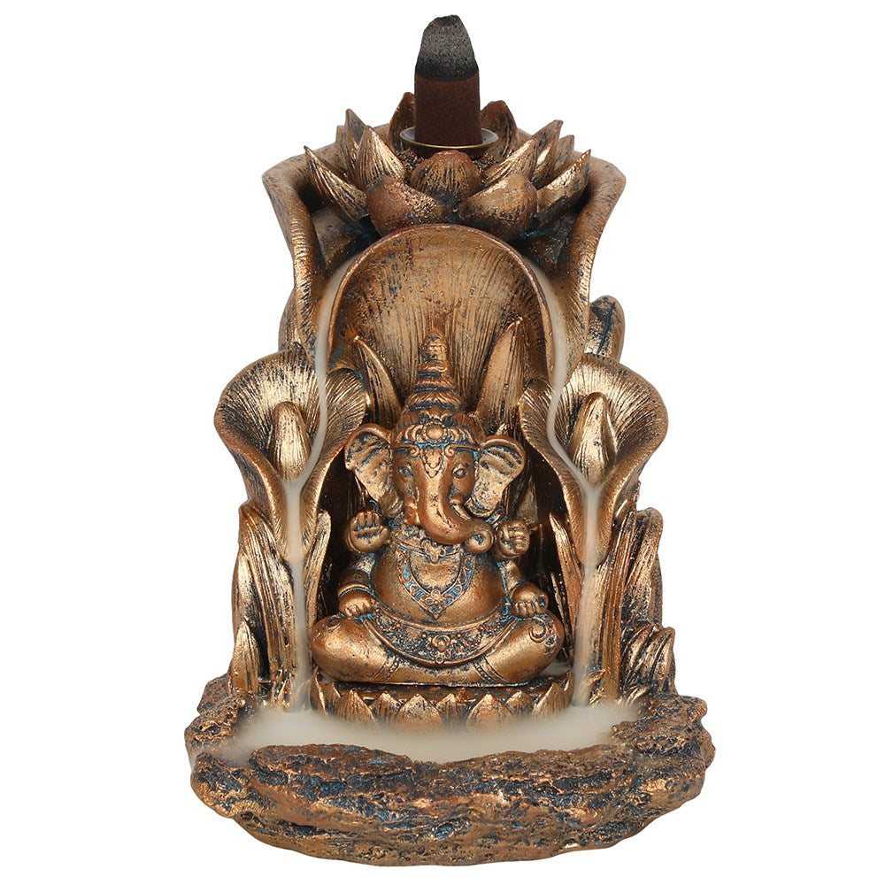 Ganesh Backflow Incense Burner | Incense Burner | Hindu God | Altar | House Fragrance