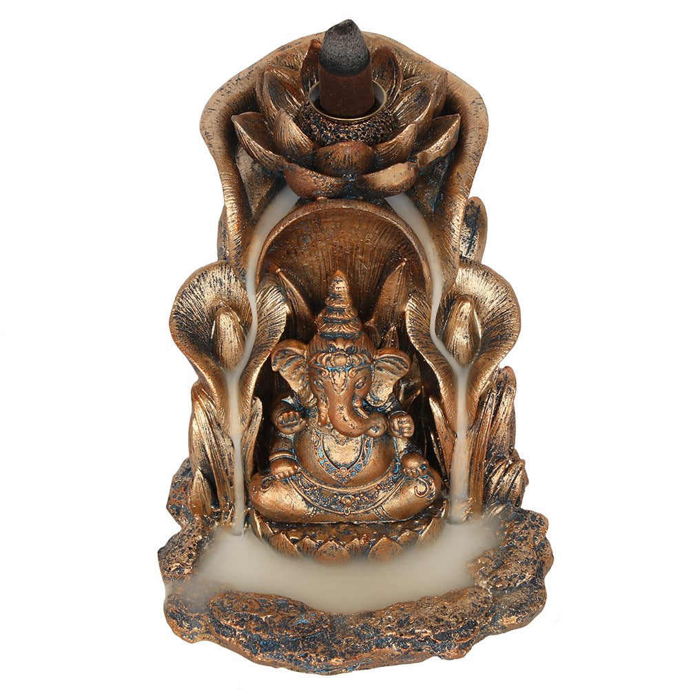 Ganesh Backflow Incense Burner | Incense Burner | Hindu God | Altar | House Fragrance