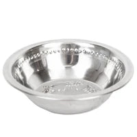 Stainless Steel Mini Silver Bowl | Altar Offering Bowl | Tableware for Dinner Party, Birthday, Wedding, Anniversary, Christmas, Sada Vati, Katori, Thali Set