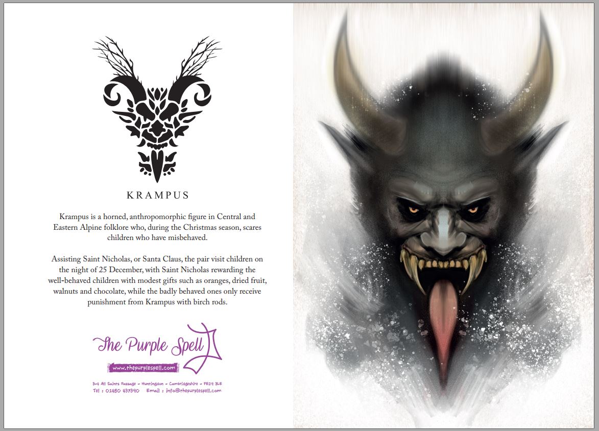 Christmas Card | Krampus Christmas Card | Yule Card