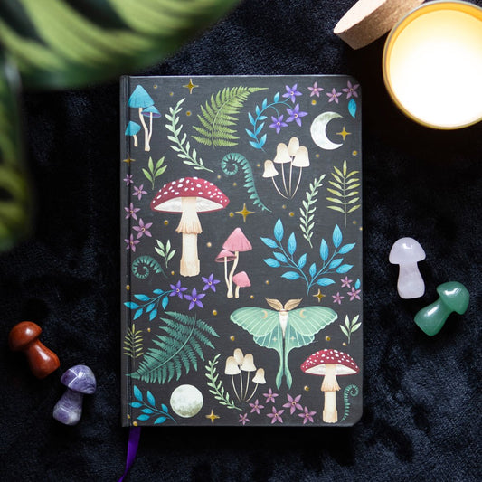 Dark Forest NoteBook | A5 | Lined | Cottagecore