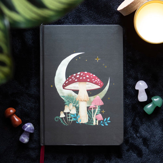 Forest Mushroom NoteBook | A5 | Lined | Cottagecore