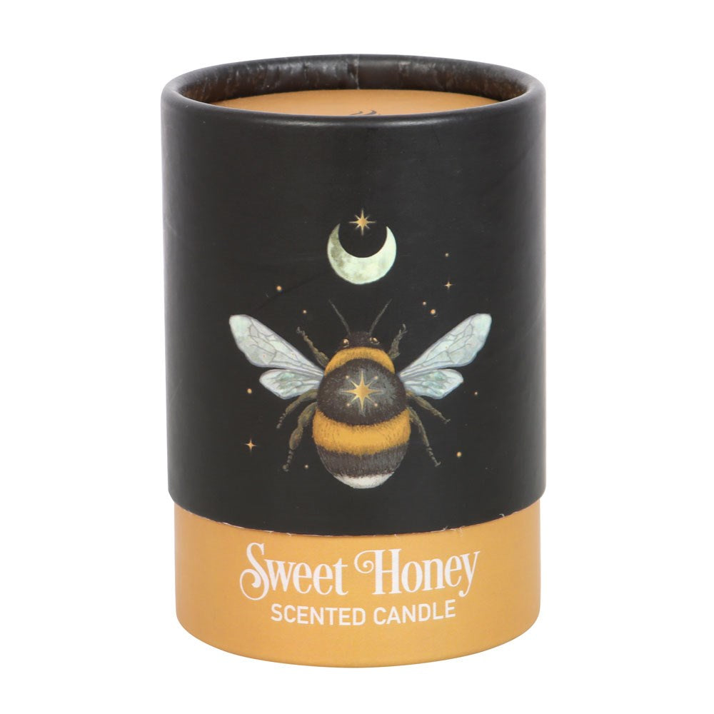 Forest Bee Sweet Honey Candle | Vegan Paraffin Wax | Cottagecore | 25-Hour Burn Time | Magic-Inspired Ambiance