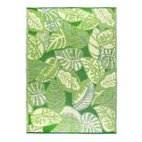 Tropical Leaf Outdoor Rug | Waterproof | 120 x 180 cm | Pinic Blanket