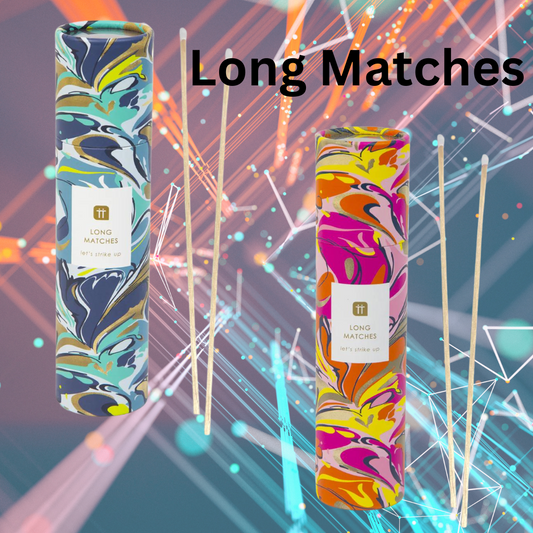 Tube of Matches Long Matches | Extra Long | 16.cm Matches | Candle Maintenance