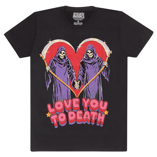 Steven Rhodes | Love You To Death  | Unisex T-Shirt | 100% Cotton |