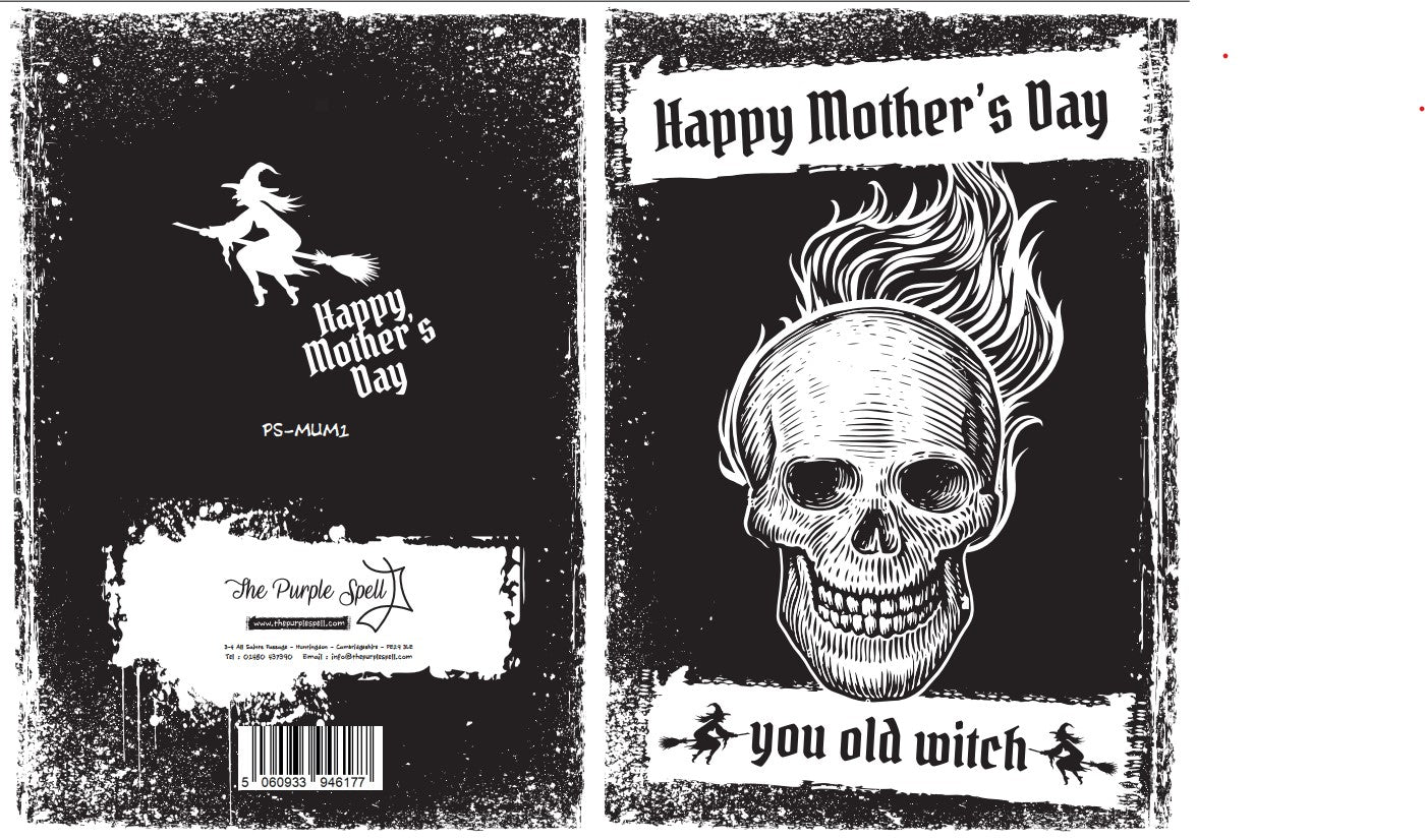 Mothers Day Card | You Old Witch| Happy Mother's Day |Funny Card