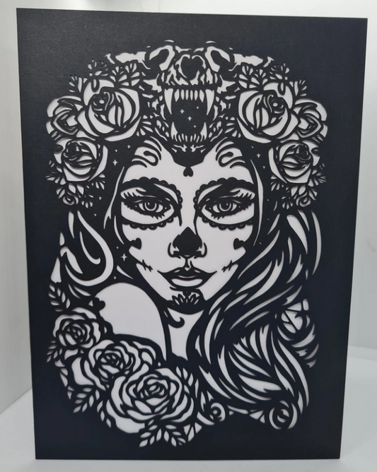 Lady Death | The Altar | Paper Cut | Birthday Card