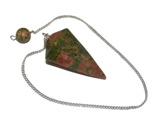 Unakite Pendulum | Faceted | Divination