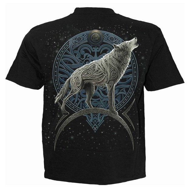 Celtic Wolf T-Shirt | Spiral Designs | Goth Clothing