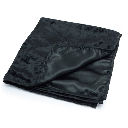 Large Black Reading Cloth | Velvet/Satin | 60 x 60cm | Altar Cloth