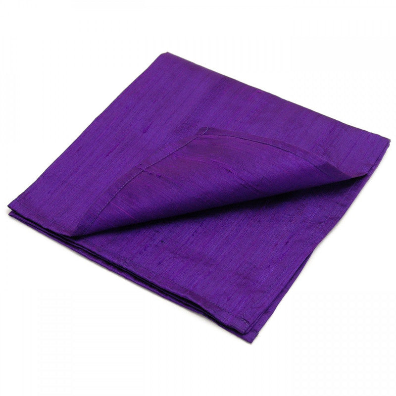 Large 100% SILK Reading Cloth Purple | 48 x 48 cm | Altar Cloth | Tarot Cloth