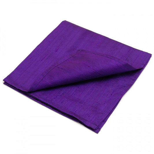 Large 100% SILK Reading Cloth Purple | 48 x 48 cm | Altar Cloth | Tarot Cloth