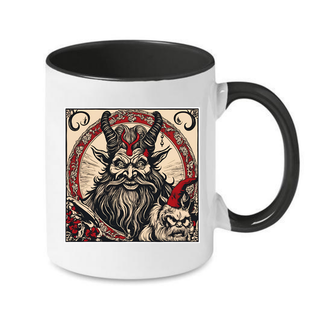 Dark Krampus Mug | Christams Gift | Yule| Coffee Mug