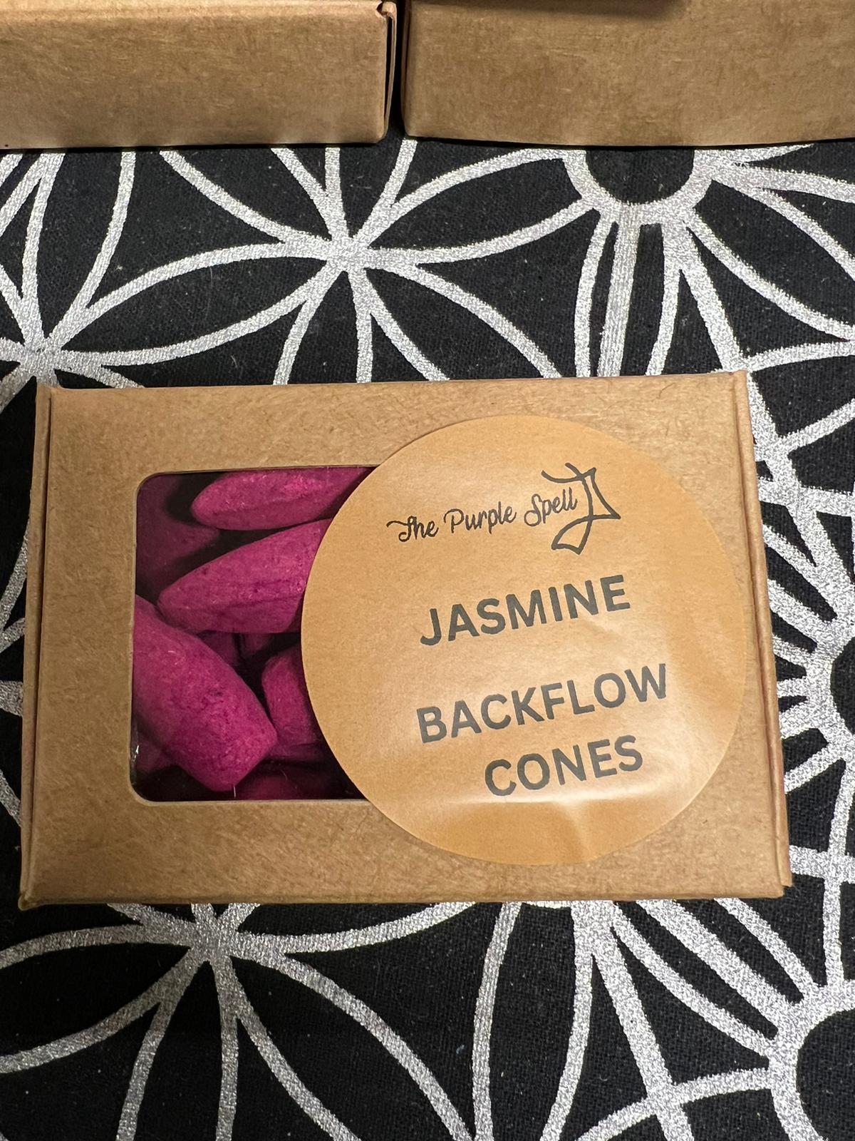 Back Flow Incense Cones | Jasmine | 30 cones