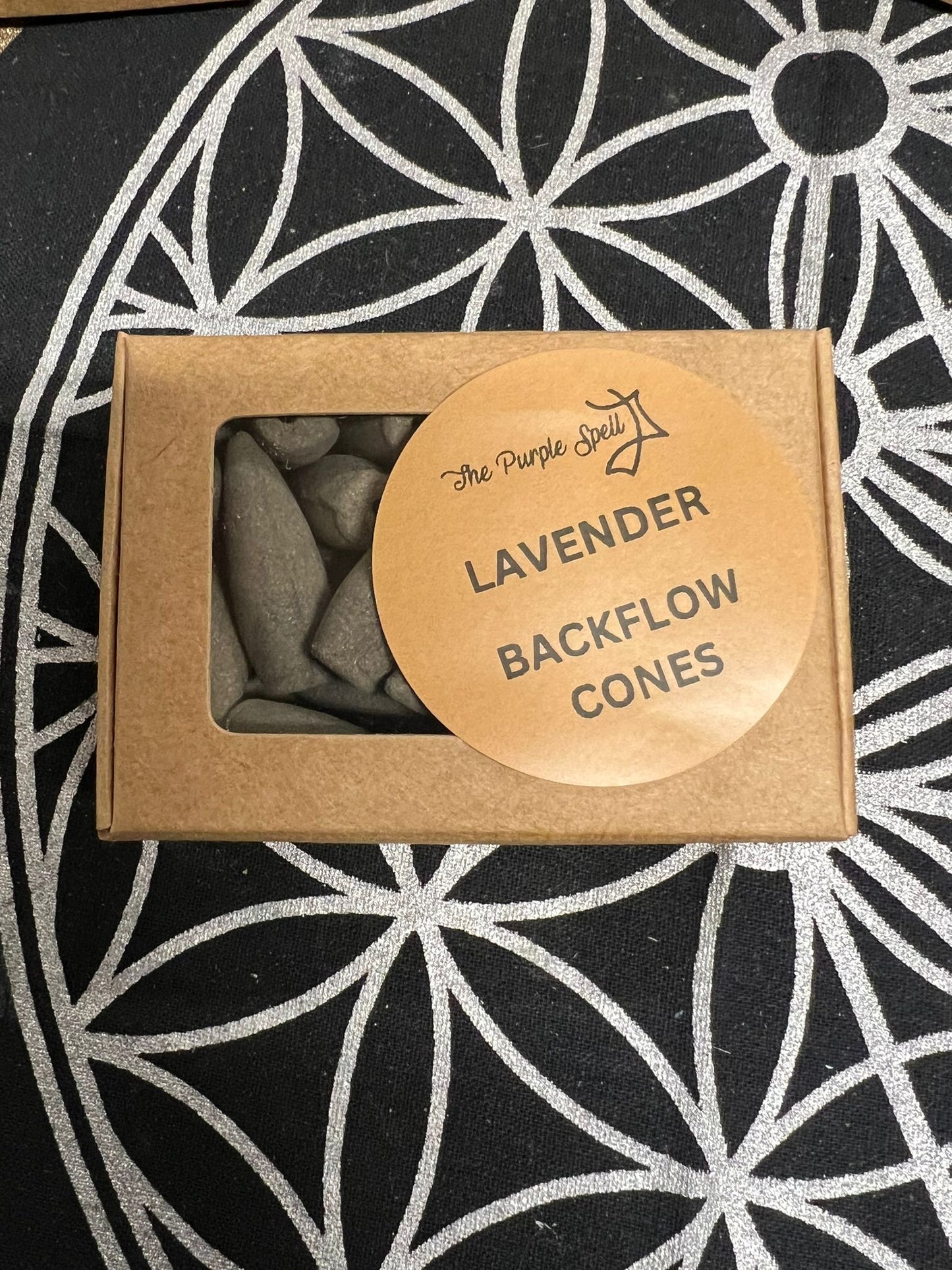 Back Flow Incense Cones | Lavender | 30 cones | Home Fragrance