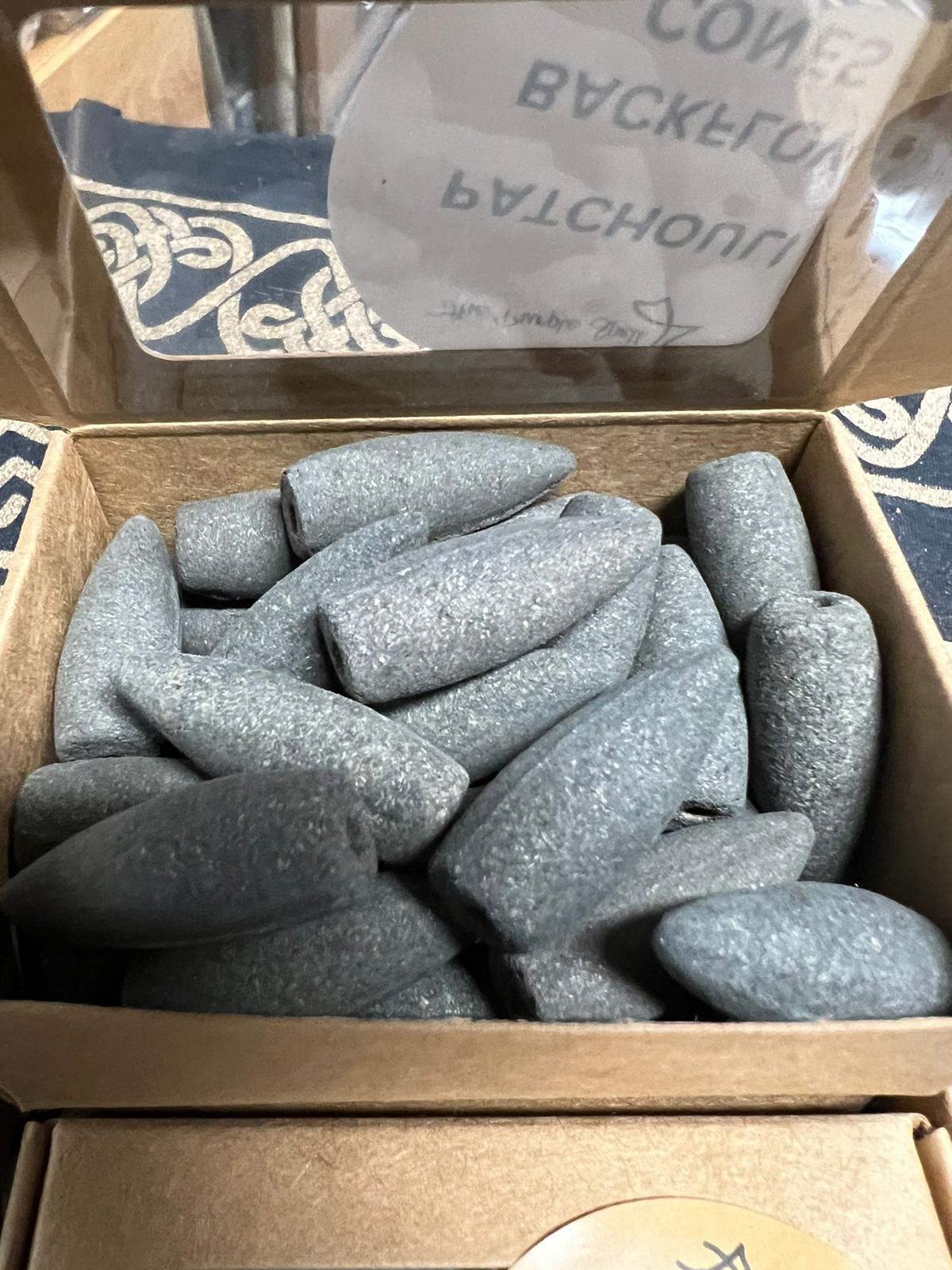 Back Flow Incense Cones | Patchouli | 30 cones | Home Fragrance