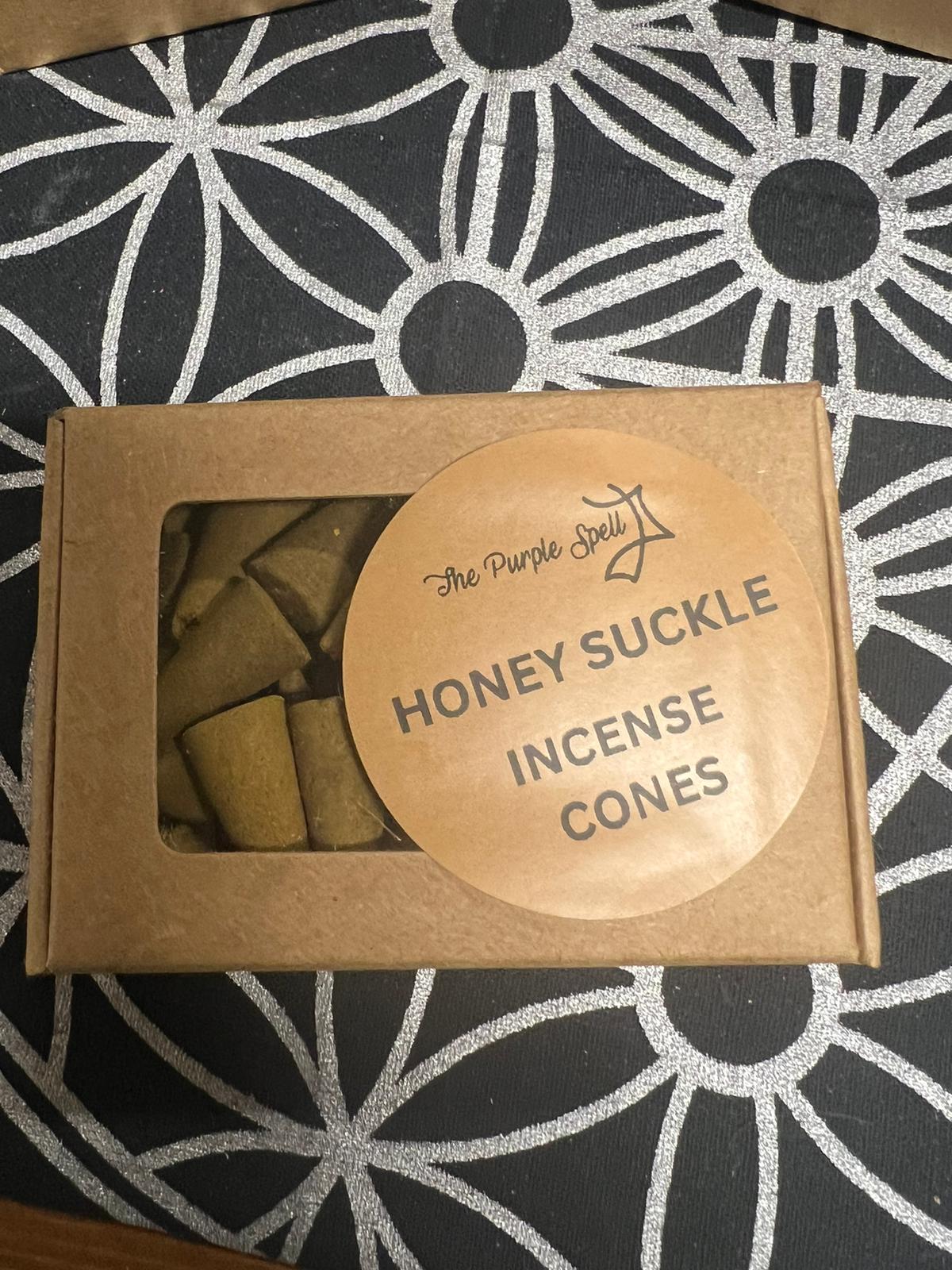 Incense cones | Honeysuckle | 50 cones | Home Fragrance