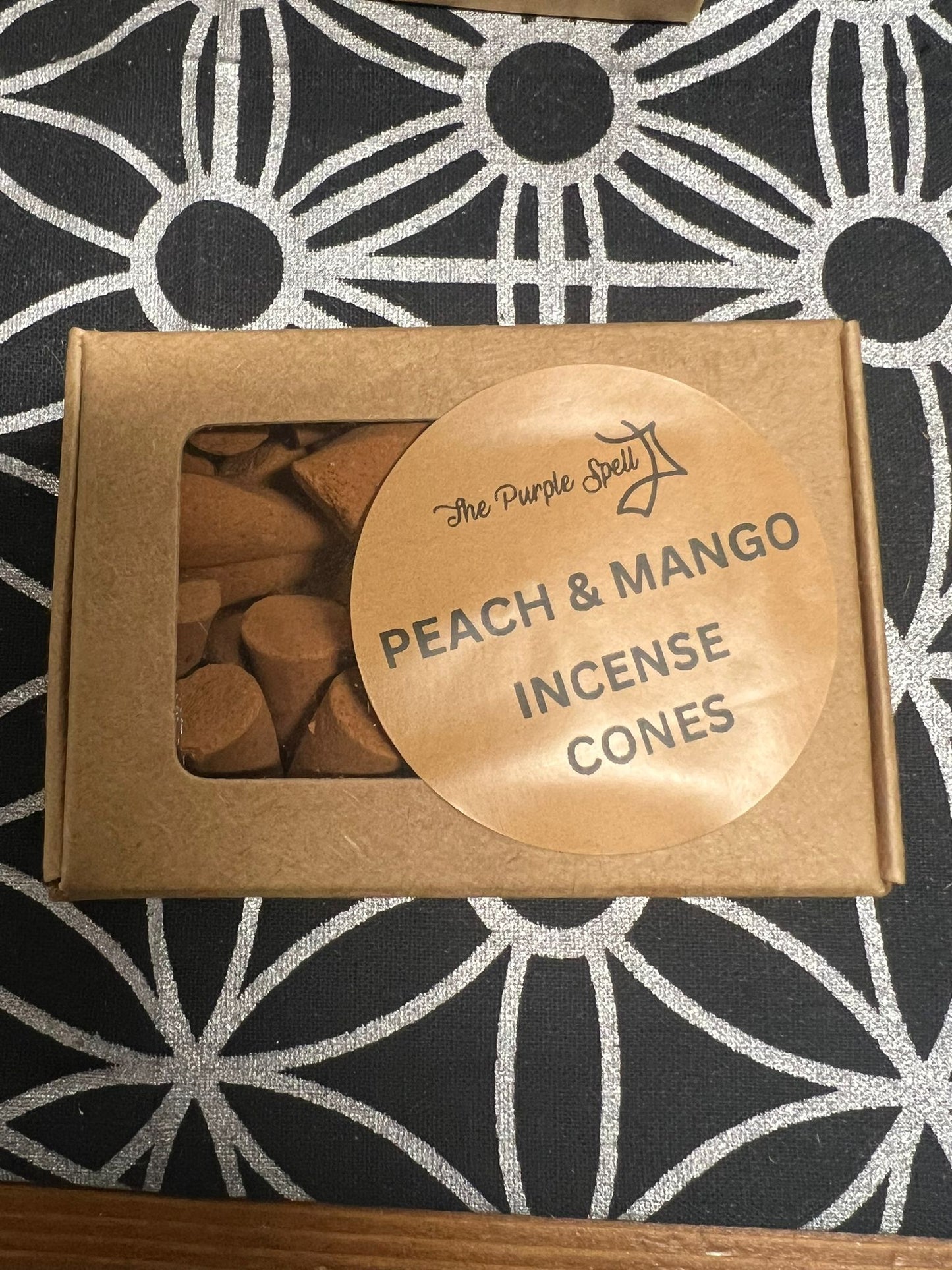 Incense Cones | Peach and Mango | 50 Cones | Home Fragrance